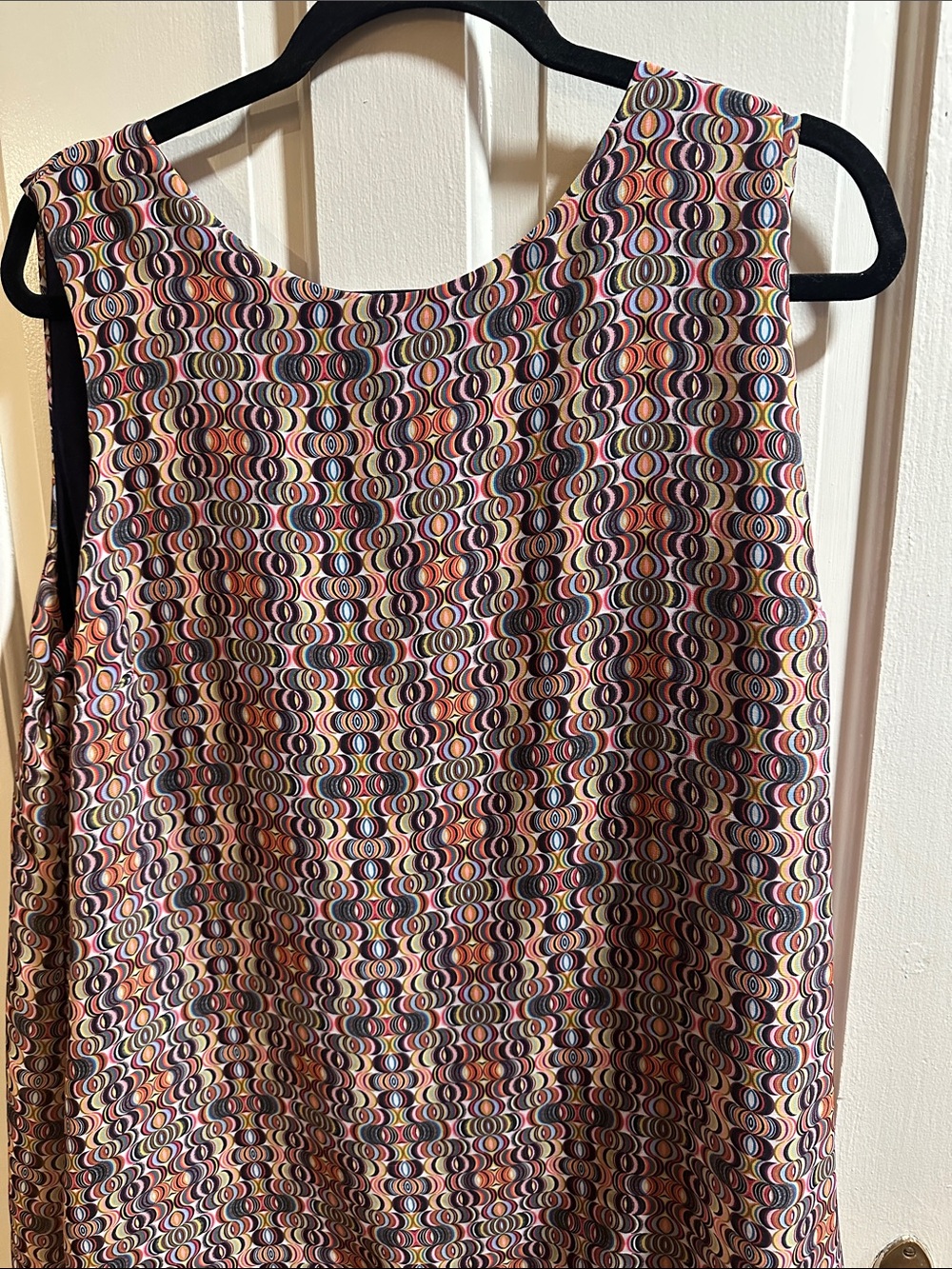 Sleeveless Printed Women's Top